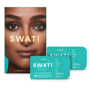 SWATI Coloured Lenses Jade 1 Month produktbilde