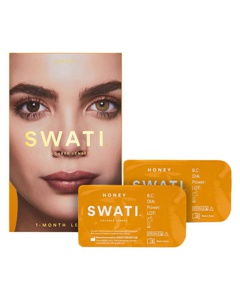 SWATI Cosmetics 1 måneds Kontaktlinser Honey produktbillede