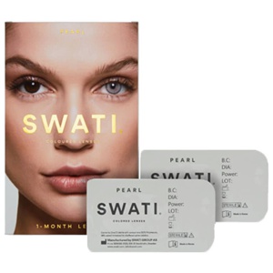 SWATI Cosmetics 1 måneds Kontaktlinser Pearl produktbillede