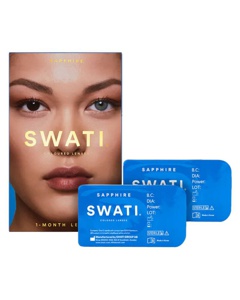 SWATI Cosmetics 1 måneds Kontaktlinser Sapphire produktbillede