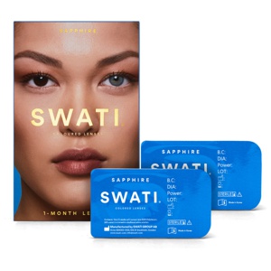 SWATI Cosmetics 1 Month Lenses Sapphire produktbilde