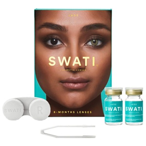 SWATI Cosmetics 6 måneders Kontaktlinser Jade (U) produktbillede