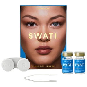 SWATI Cosmetics 6 måneders Kontaktlinser Sapphire produktbillede