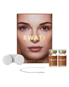 SWATI Cosmetics 6 måneders Kontaktlinser Bronze produktbillede