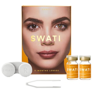 SWATI Cosmetics 6 måneders Kontaktlinser Honey produktbillede