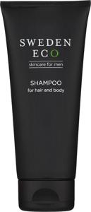 Sweden Eco Skincare for Men Shampoo for Hair and Body, 200 ml produkt bild