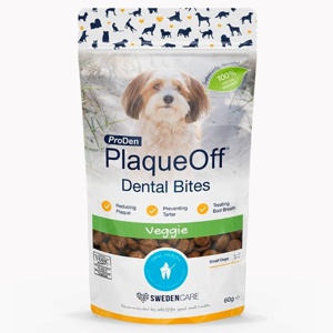 Swedencare PlaqueOff Dental Bites - 60 g. produktbillede