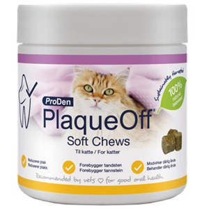 Swedencare PRODEN PlaqueOff Cat Softchew 120 st produkt bild