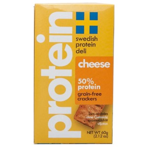 Swedish Protein Deli Cheese Crackers 60 g produkt bild