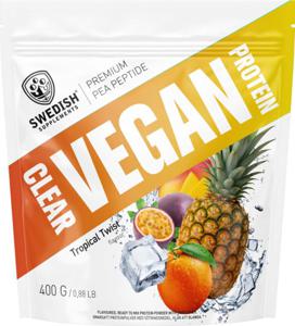 Swedish Supplements Clear Vegan Protein Tropical Twist 400 g produkt bild