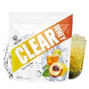 Swedish Supplements Clear Whey Peach Ice Tea 400 g produkt bild