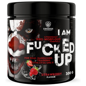 Swedish Supplements Fucked Up Joker, 300 g, Strawberry produkt bild