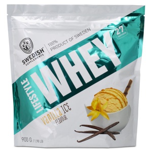 Swedish Supplements Lifestyle Whey 900 g Vanilla Ice produktbillede