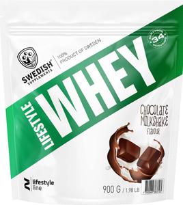 Swedish Supplements Lifestyle Whey Chocolate Milkshake 900 g produkt bild