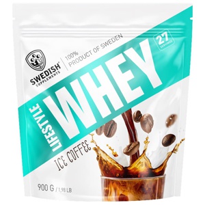 Swedish Supplements Lifestyle Whey Ice Coffe 900 g produkt bild
