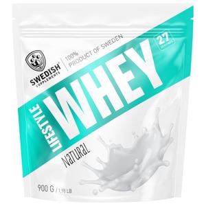 Swedish Supplements Lifestyle Whey Natural Pulver 900 g produkt bild