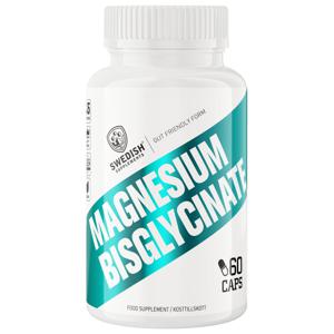 Swedish Supplements Magnesium Bisglycinat 60 kapslar produkt bild