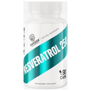 Swedish Supplements Resveratrol 30 kapslar produkt bild