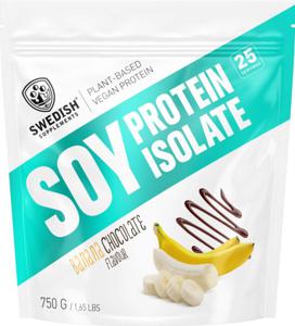 Swedish Supplements Soy Protein Isolate Banana Chocolate 750 g produkt bild