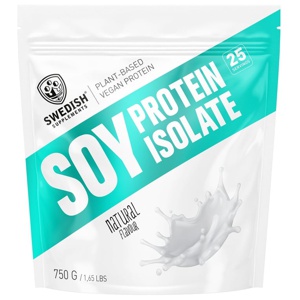 Swedish Supplements Soy Protein Isolate Naturell 750 g produkt bild