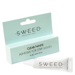 Sweed Adhesive for Strip Lashes Clear/White produktbilde