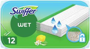 Swiffer Sweeper Floor Wet Wipes With Lemon Scent 12 pcs produkt bild