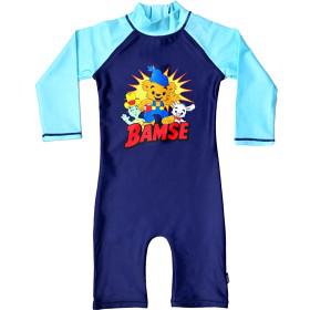Swimpy UV-dräkt Bamse Blå 74-80 produkt bild