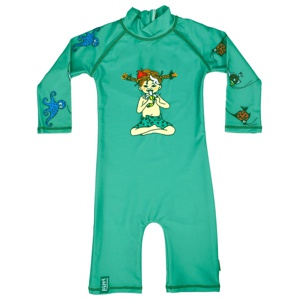 Swimpy UV-dräkt Pippi Söderhavet Grön Stl 74-80 produkt bild