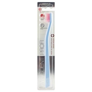 Swissdent Gentle classic Zahnbürste hellblau / hellpink, 1 St Zahnbürste Produktbild