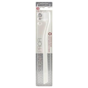 Swissdent Profi Gentle Zahnbürste extra-soft weiß, 1 St Zahnbürste Produktbild