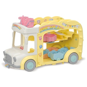 Sylvanian Families Förskolans Regnbågsbuss produkt bild