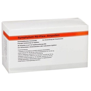 Symphytum RÖ Plex Ampullen, 50X5 ml Ampullen Produktbild