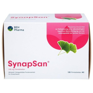 Synapsan 240 mg Filmtabletten, 120 St Filmtabletten Produktbild