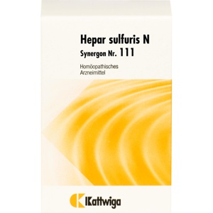 SYNERGON KOMPLEX 111 Hepar sulfuris N Tabletten Produktbild