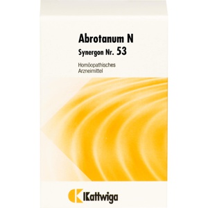 SYNERGON KOMPLEX 53 Abrotanum N Tabletten Produktbild