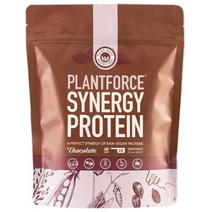 Synergy Protein Chokolade Plantforce - 400 gram produktbillede