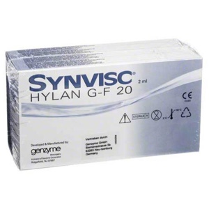 Synvisc Hyaluronsäure Spritzampullen, 3 St Spritzampullen Produktbild