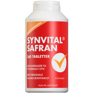 Synvital Safran 120 stk produktbillede