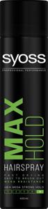 Syoss Hairspray Max Hold 400 ml produkt bild