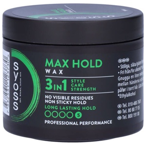 Syoss Max Hold Wax produktbillede
