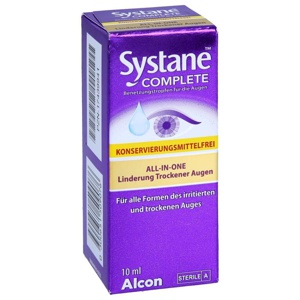 SYSTANE COMPLETE Benetzungstr.f.d.Aug.o.Konserv. Produktbild