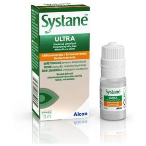 Systane Ultra säilitusaineta niisutavad silmatilgad 10 ml toote pilt