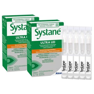 Systane Ultra UD Benetzungstropfen für die Augen, 2x30x0.7 ml Augentropfen Produktbild