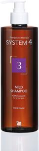 System 4 3 Mild Shampoo 500 ml produkt bild