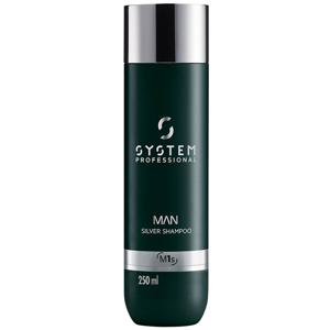 System Professional Man Silver Shampoo 250 ml produkt bild