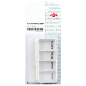 TABLETTENDOSE morgens/mittags/abends/nachts Produktbild