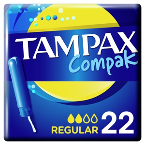 Tampax Compak Regular 22'S produktbillede