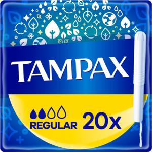 Tampax Regular Tampon 20st produkt bild