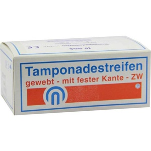 Tamponadestreifen unsteril 1cmx, 10 St n.v. Produktbild
