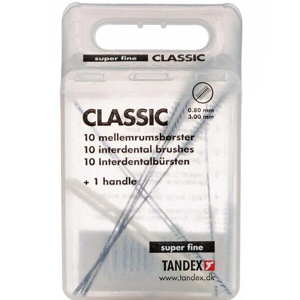 Tandex Classic Mellemrumsbørste Sort 10 stk produktbillede